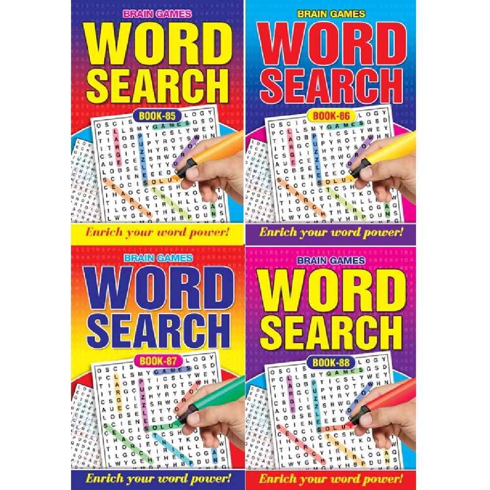 A5 Wordsearch Book 85-88 AVAILABLE EARLY DECEMBER