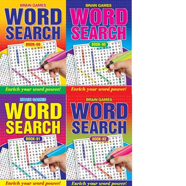 A5 Wordsearch  Book 89-92 x48 Available 20th August