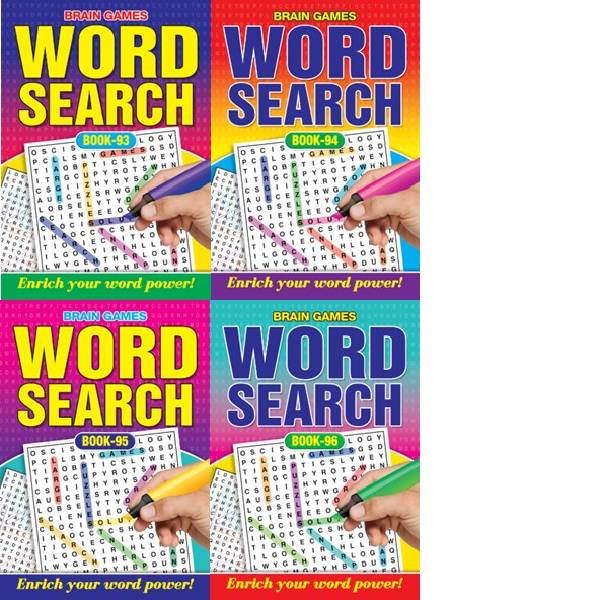 A5 Wordsearch Book 93-96 x48   Available 20th August