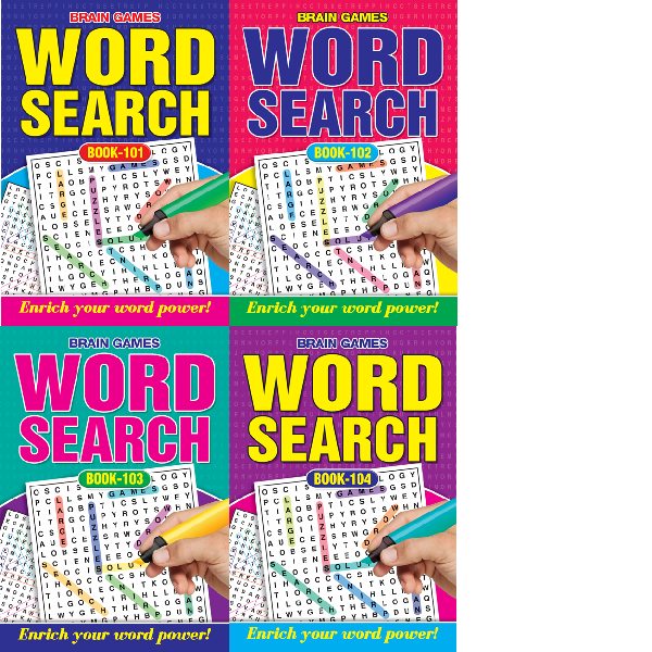 A5 Wordsearch Book 101-104