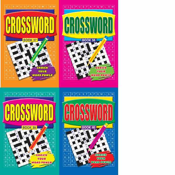 A5 Crossword Book 4t 37-40