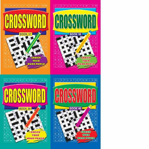 A5 Crossword Book 4t 37-40