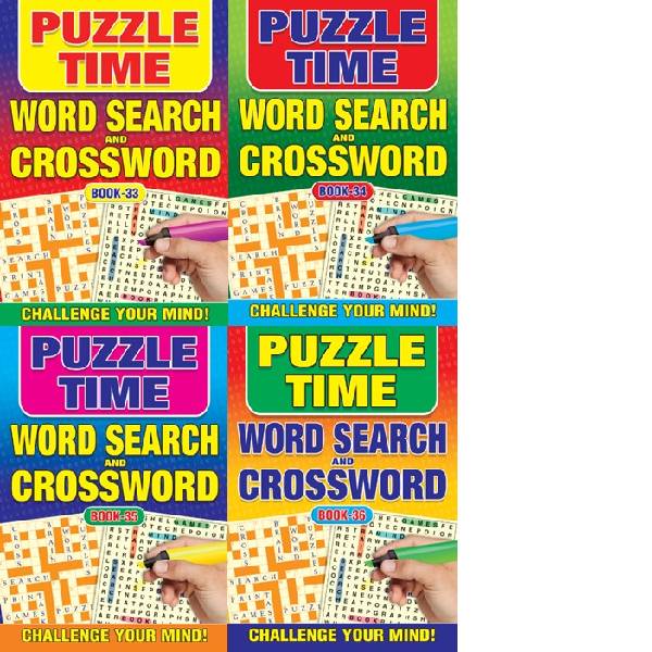 A5 Puzzle Time Book 33-36 x48 Available 20th August