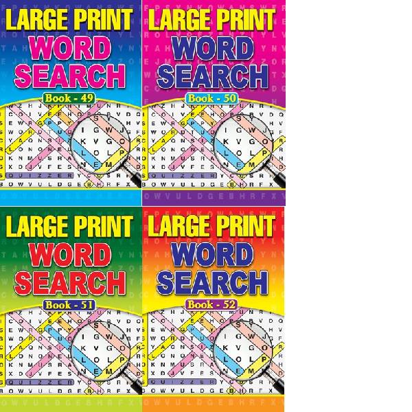 A4 Wordsearch 49-52 Available March