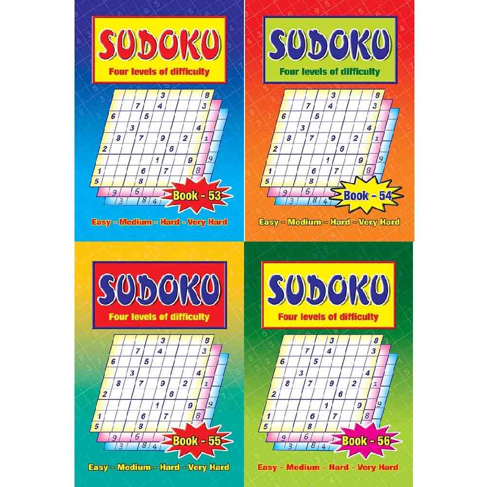 A5 Sudoku Book 53-56 Available December