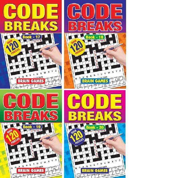 A5 Codebreakers Book 17-20 Backorder Available late July -August