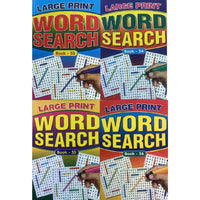 A5 Large Print Wordsearch 53-56  AVAILABLE DECEMBER