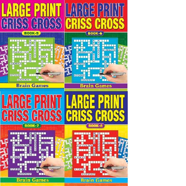 A5 Large Print CrissCross 5-8x 48  Due 20th August