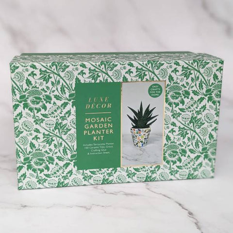 Mosaic Garden Planter Kit