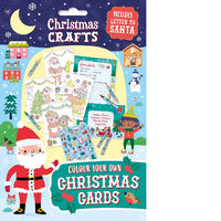 Christmas Crafts Colour Your Own Christmas Cards & Santa Letters
