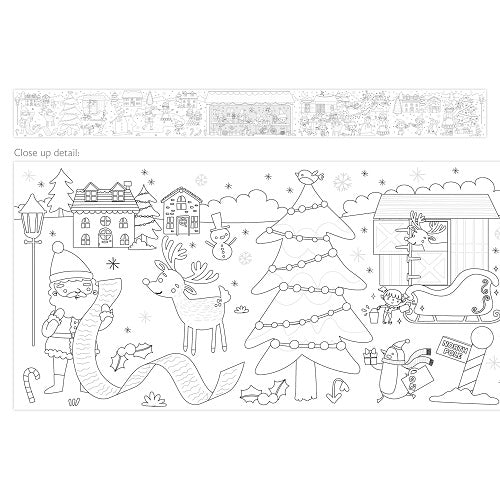 Christmas Crafts Colour Your Own 3M Christmas Poster