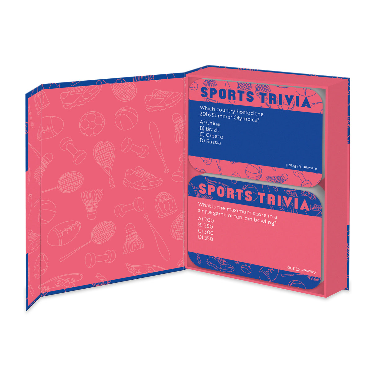 100 Trivia Cards Sports Trivia