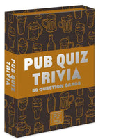 50 Trivia Cards Pub Quiz