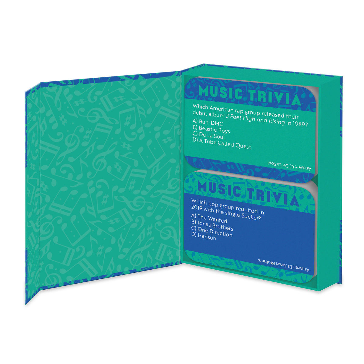 100 Trivia Cards Music Trivia