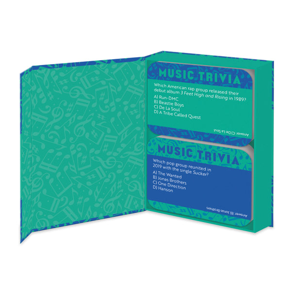 100 Trivia Cards Music Trivia