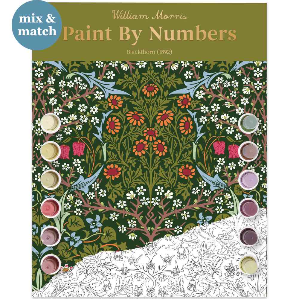 A3 Envelope Paint By Numbers Blackthorn  - BACKORDER DUE OCTOBER