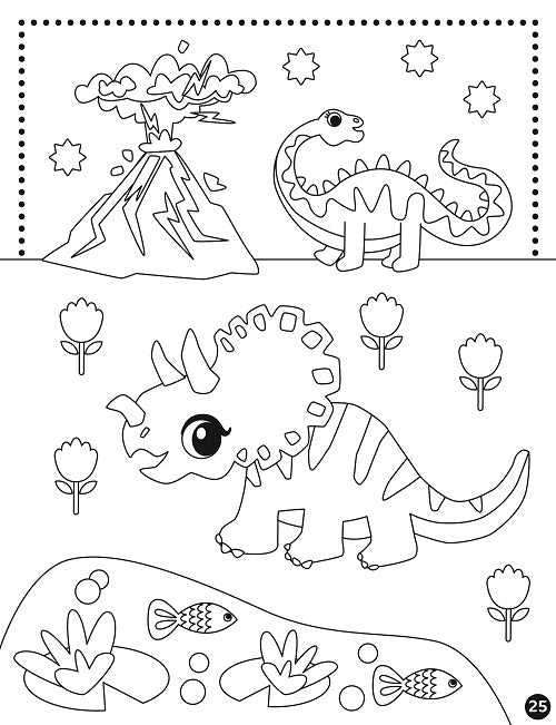 Little Adventures Dinosaur Sticker Activity