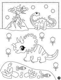 Little Adventures Dinosaur Sticker Activity