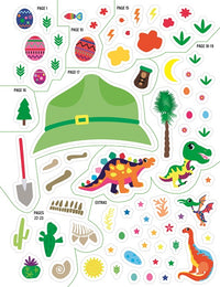 Little Adventures Dinosaur Sticker Activity
