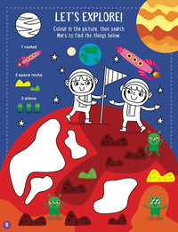 Little Adventures Space Sticker Activity