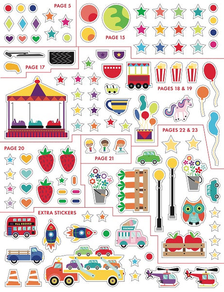 Little Adventures Lets Go Sticker Activity