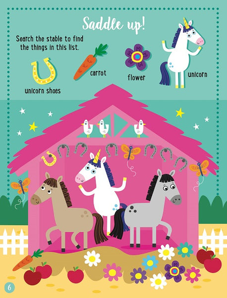 Little Adventures Unicorn Sticker Activity