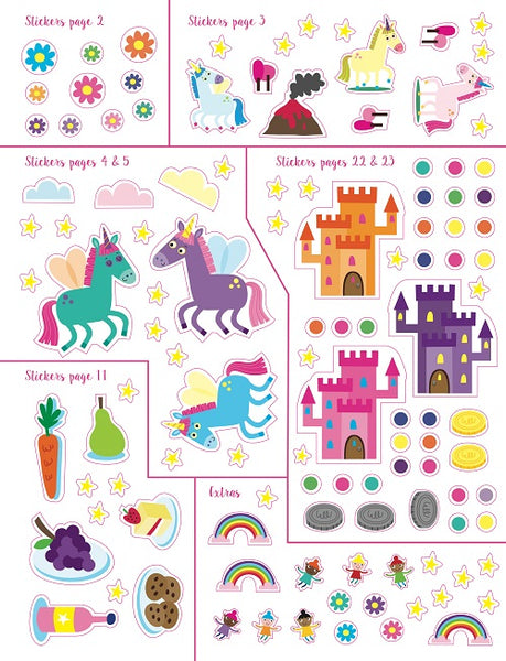 Little Adventures Unicorn Sticker Activity