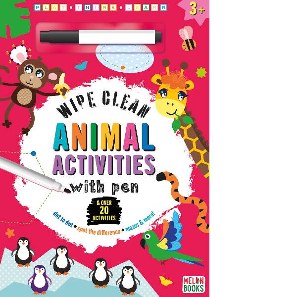 Animal Wipe Clean Book