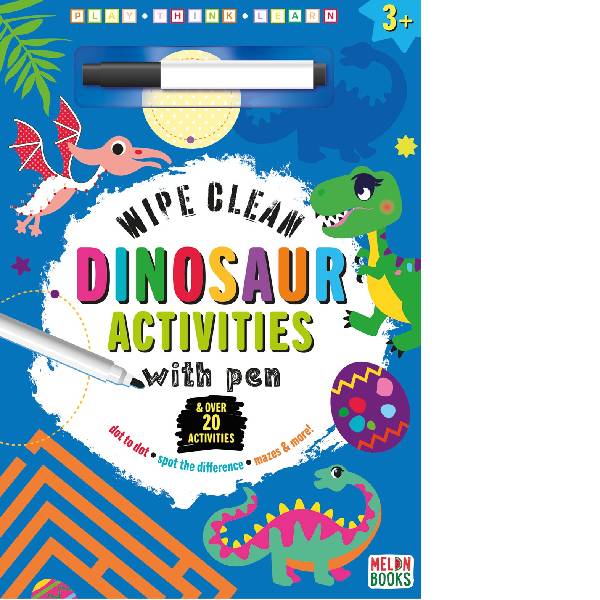 Dinosaur Wipe Clean Activity Book