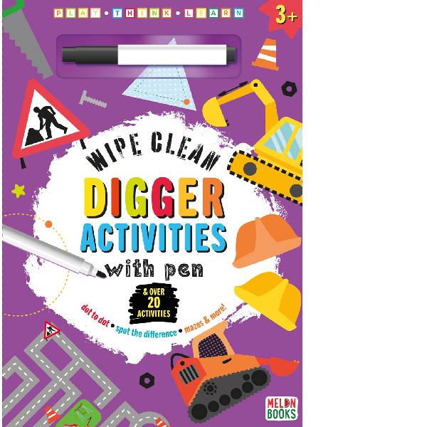Digger Wipe Clean Activity Book