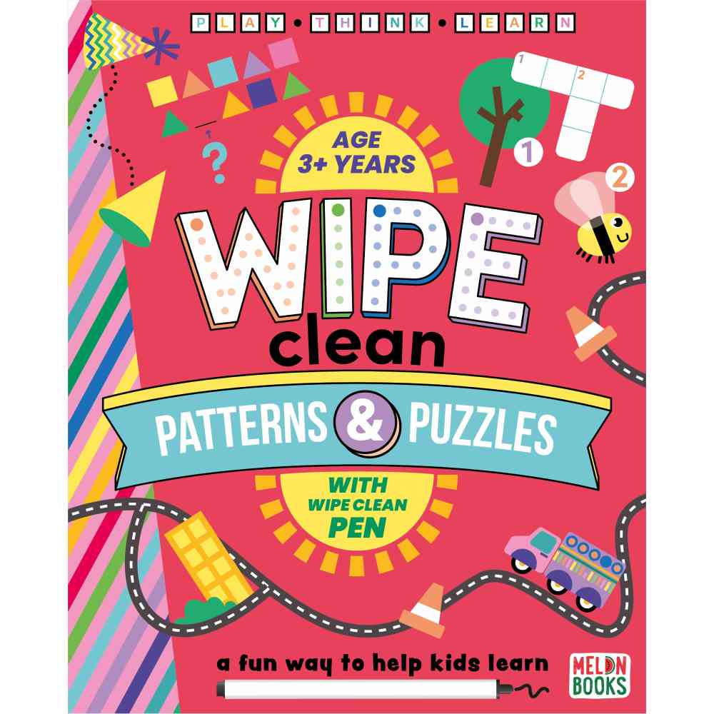 Patterns And Puzzles Wipe Clean
