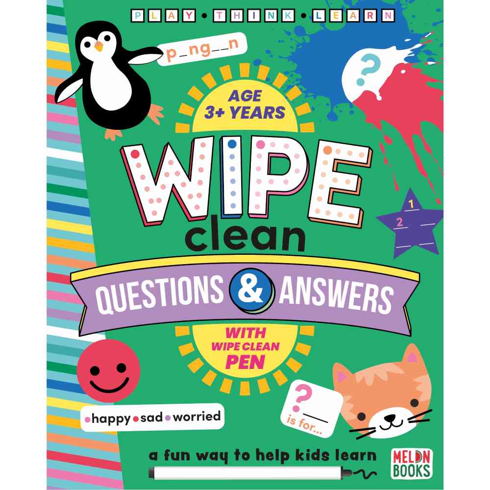 Questions And Answers Wipe Clean