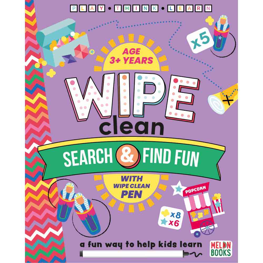 Search And Find Fun Wipe Clean