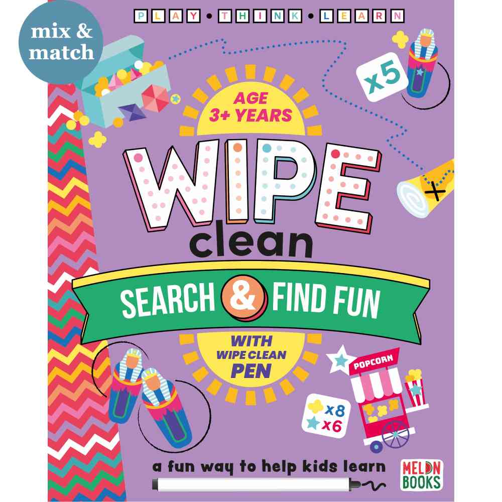 Search And Find Fun Wipe Clean