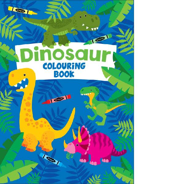 Dinosaur Colouring Book - Available March