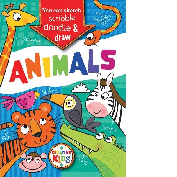 Animals Doodle Book - Available March