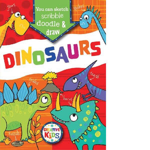 Dinosaur Doodle Book - Available March