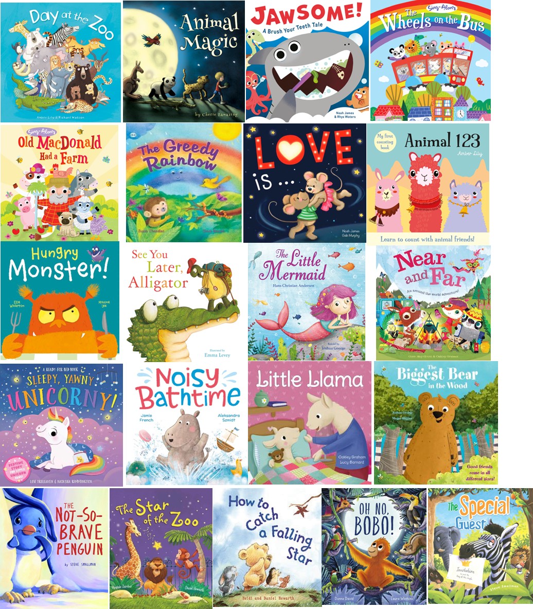 Picture Storybooks Mixed Ctn of 50 Assorted (A)