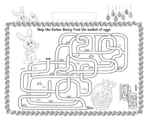 Giant Easter Activity Pad