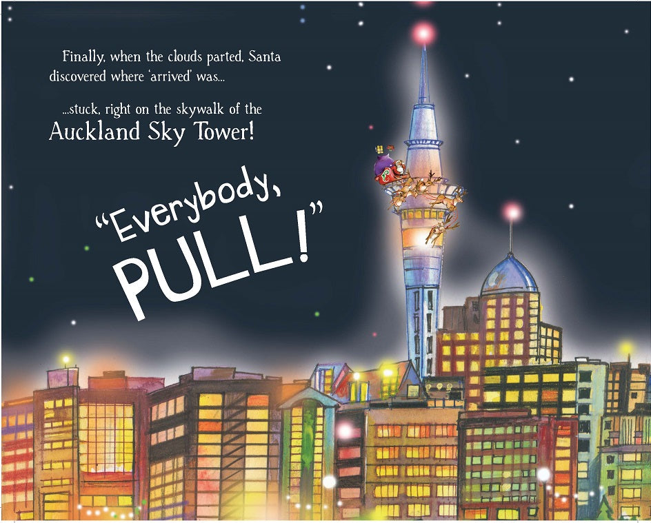 Santa is Coming to NZ Picture Book