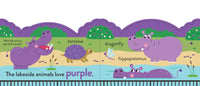 At The Zoo Chunky Scene board Book
