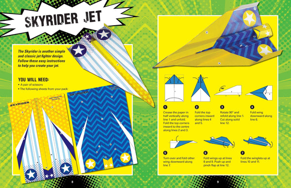 Create It Origami Activity Case Jet Fighters