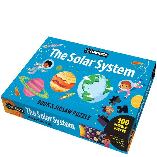The Solar System Fun Facts Book & Jigsaw -