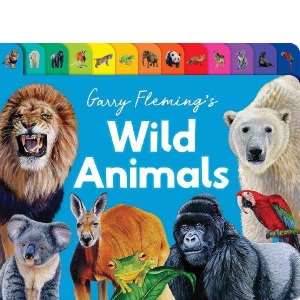 Wild Animals Chunky Tabbed board