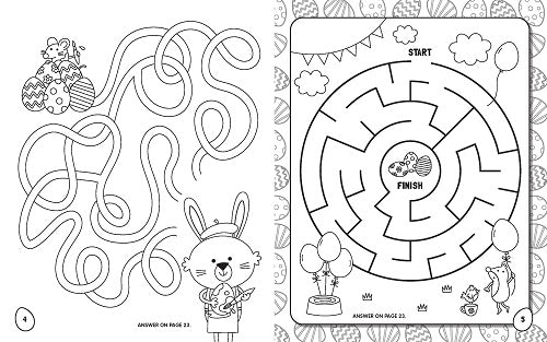 Easter Mazes Activity Fun Pack