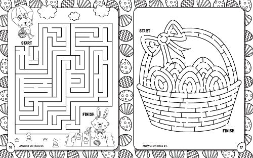 Easter Mazes Activity Fun Pack