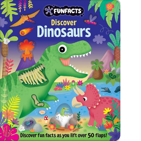 Fun Facts Dinosaurs Lift The Flap Board