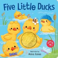 Squeaky Plush Five Little Ducks Board Book