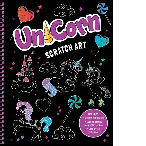 Scratch Art Unicorns