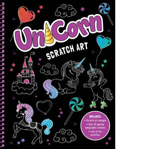Scratch Art Unicorns